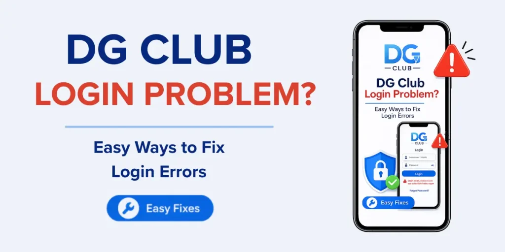 DG Club Login Problem